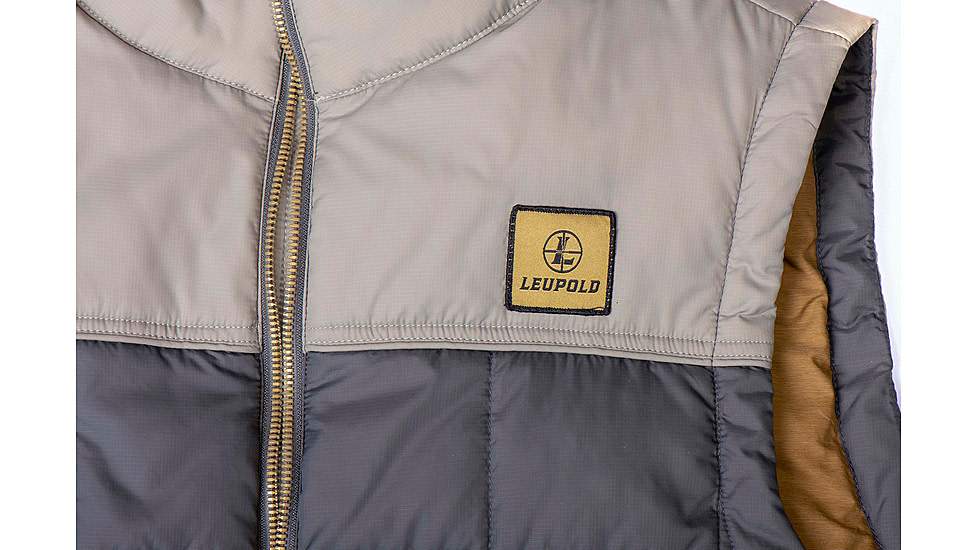 Leupold Santiam Insulated Vest - Mens, Shadow Tan &amp; Gunmetal, Extra Large, 181168