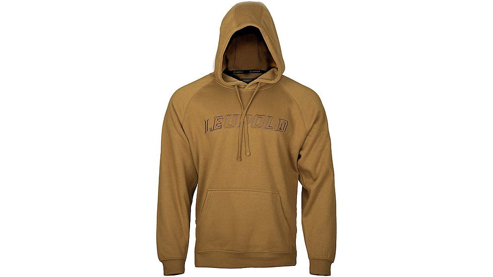 Leupold Wordmark Hoodie - Men's, 2XL, Buckskin, 183030