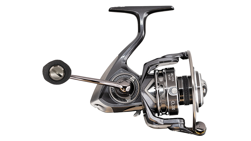 Lew’s Custom Lite Spinning Reel, SZ 200, 6.2-1 Ratio, 10+1 Bearings, CL200