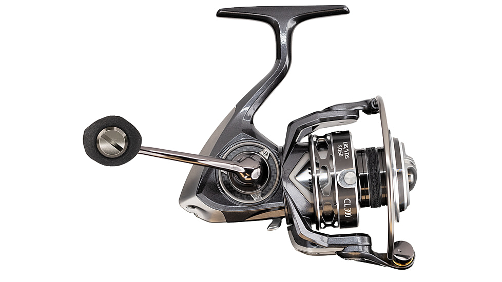 Lew’s Custom Lite Spinning Reel, SZ 300, 6.2-1 Ratio, 10+1 Bearings, CL300