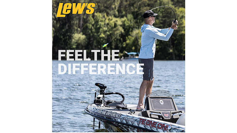 Team Lew’s Elite Series Spinning Rod, 6ft 10in, 1-PC, Medium, Extra-Fast, TLE610MXFS