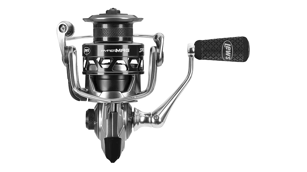 Lew’s HyperMag Spinning Reel, SZ 200, 6.2-1 Ratio, 10+1 Bearings, HMS200