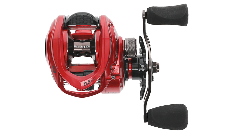 Lew’s HyperSpeed LFS Baitcast Reel, LH Retrieve, 9.5-1 Ratio, 9+1 Bearings, HS1-9.5L
