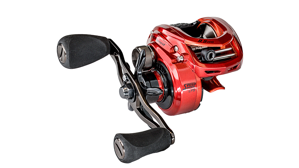 Lew’s HyperSpeed LFS Baitcast Reel, RH Retrieve, 9.5-1 Ratio, 9+1 Bearings, HS1-9.5