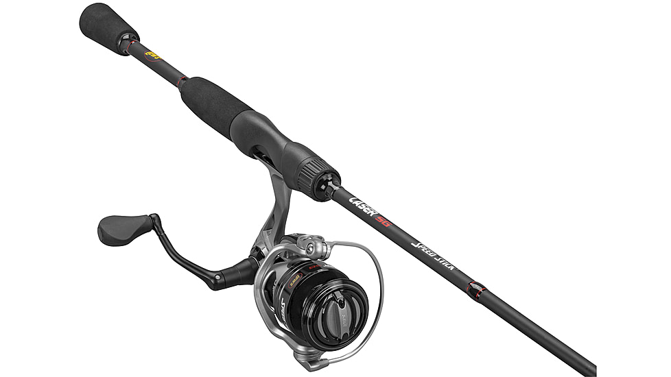 Lew’s Laser SG Spinning Reel and Rod Combo, 5ft 6in, 1-PC Rod, SZ 100 Reel, LSG10A56UL