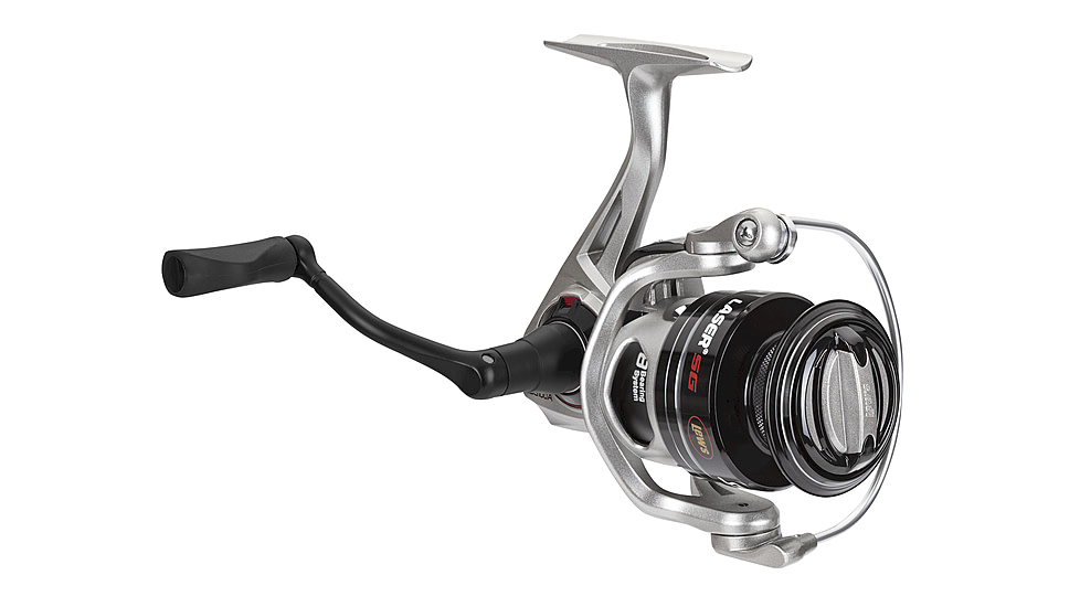 Lew’s Laser SG Spinning Reel, SZ 100, 5.2-1 Ratio, 7+1 Bearings, Clam Pack, LSG100AC