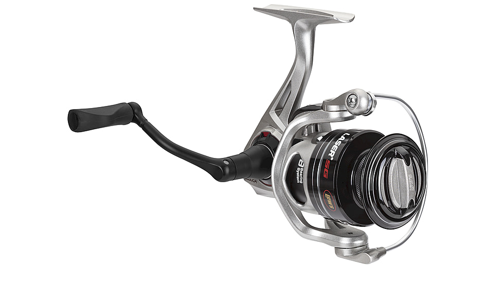 Lew’s Laser SG Spinning Reel, SZ 300, 5.2-1 Ratio, 7+1 Bearings, Clam Pack, LSG300AC