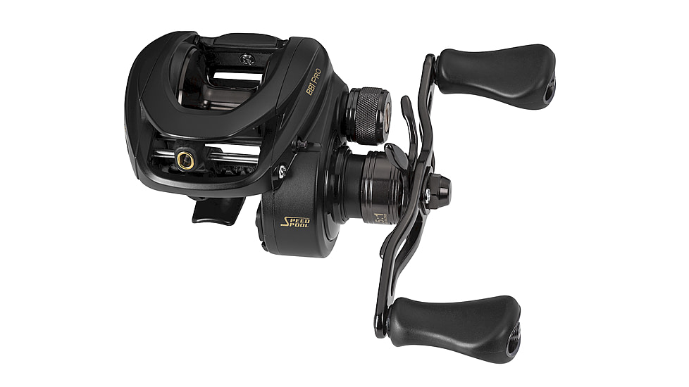 Lew’s BB1 Pro Baitcast Reel, LH Retrieve, 6.2-1 Ratio, 9+1 Bearings, PRO1HL