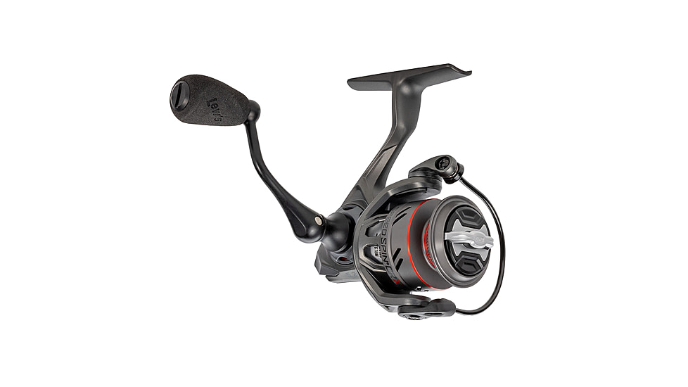 Lew’s Speed Spin CRX Spinning Reel and Rod Combo, 5ft 6in 1-PC Rod, Ultra-Light, Fast, SZ 75 Reel, 9+1 Bearings, 5.2-1 Ratio, Speed Gears, Gray/Black/Red, SSC7556ULS