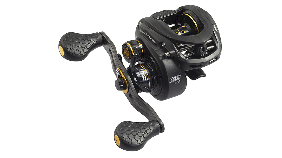 Lew's American Hero Casting Rod, 7ft 3in 1-PC, Medium-Heavy, Fast, IM6 Graphite Rod, Stainless Steel Guides and Inserts, EVA Split-Grip, No Foul Hook Keeper, Black/Blue, AH73MHCG3