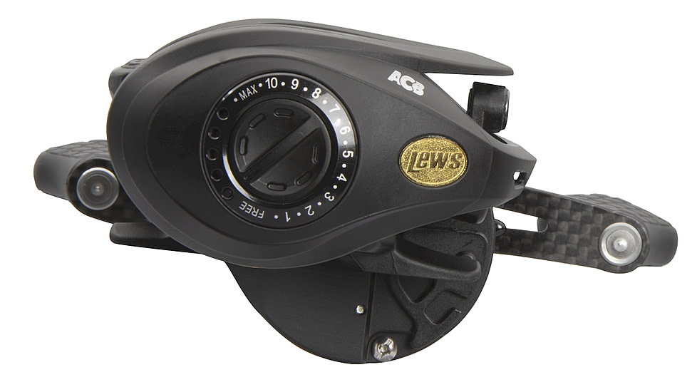 Lew’s Tournament Pro LFS Baitcast Reel, LH Retrieve, 7.5-1 Ratio, 10+1 Bearings, TP1SHLA