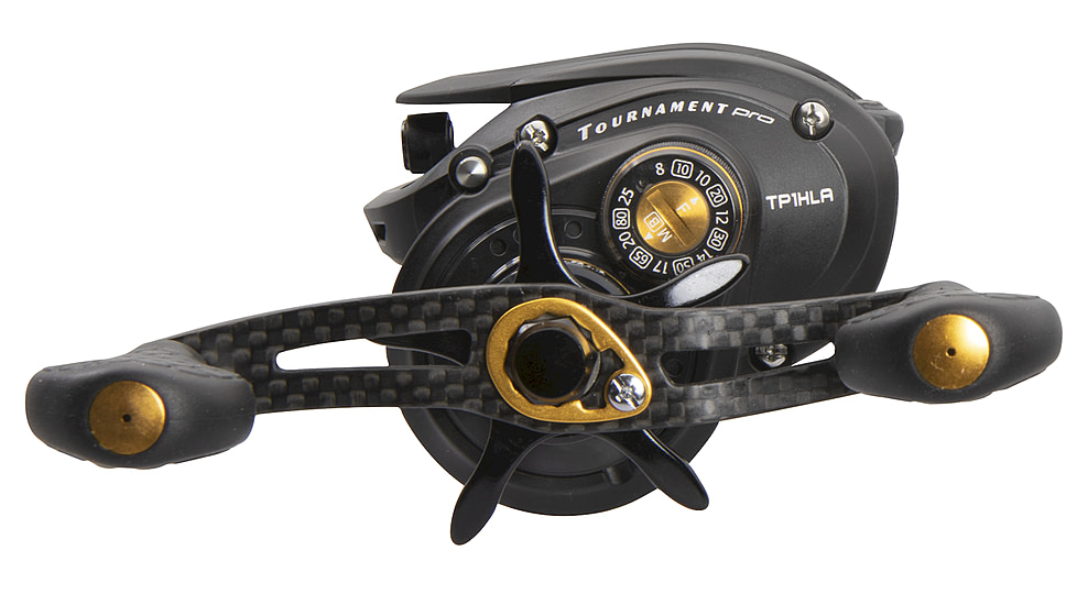 Lew’s Tournament Pro LFS Baitcast Reel, LH Retrieve, 7.5-1 Ratio, 10+1 Bearings, TP1SHLA