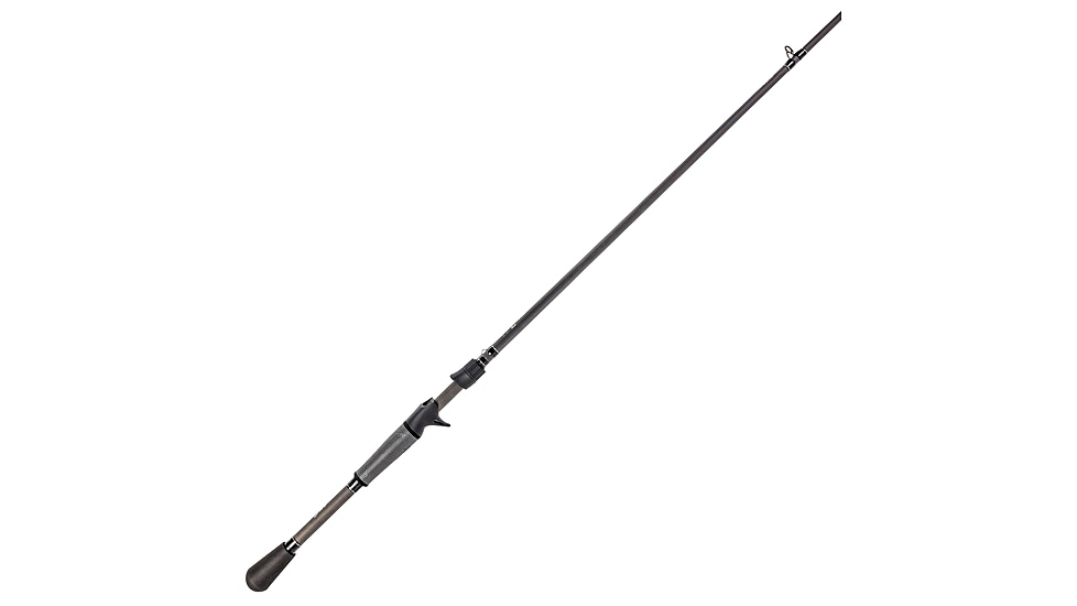 Lew’s TP2 Casting Rod, Squarebill Model, 6ft 10in, 1-PC HM45 Graphite Rod w/ Medium-Heavy  and Moderate-Fast, Winn Dri-Tac Split-Grip, SoftTouch Reel Seat, Black/Gray, TP2610MH-SBC