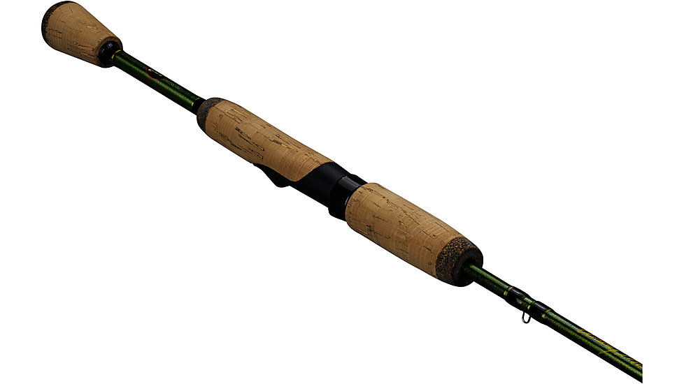 Lew's Wally Marshall Classic Signature Casting Rod, 5ft 6in 1-PC IM8 Graphite Rod, Medium-Light, Moderate, Stainless Steel Guides, Cork Split-Grip, Black/Green, WMCS56MLC