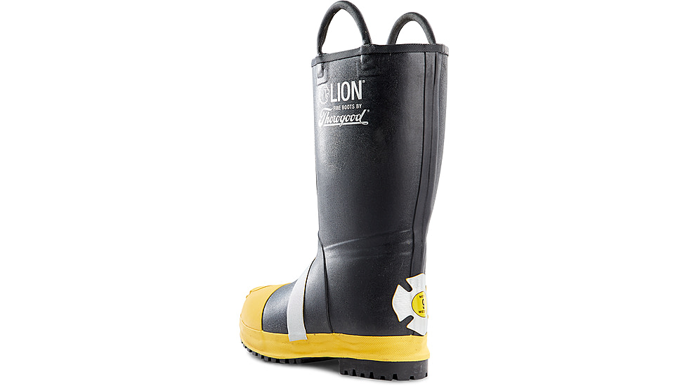 LION by Thorogood Hellfire 14inch Kevlar Insulated Rubber Boot