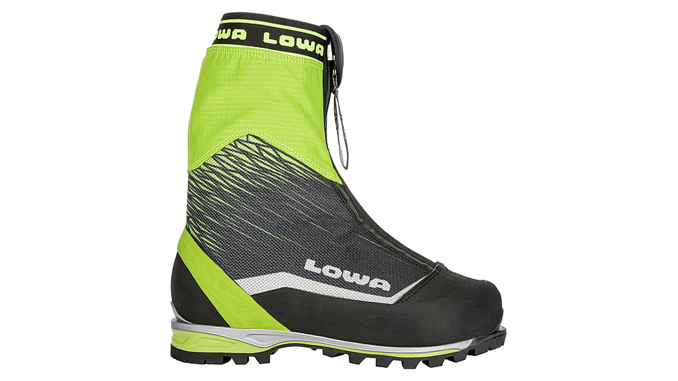 Lowa Alpine Ice GTX Mountaineering Boots - Mens, Lime/Black, Medium, 8, 2303157299-LIMBLK-MD-8