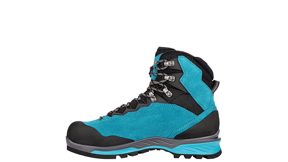 Lowa Cadin II GTX Mid Ws - Womens, Turquoise/Mandarin, 9, 197827018513