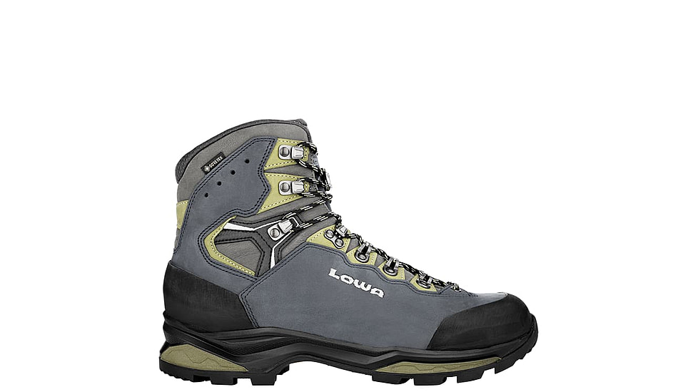 Lowa Camino Evo GTX - Mens, Steel Blue/Kiwi, 9, 197827017233