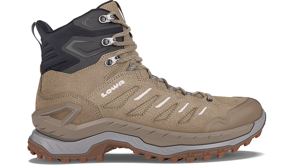 Lowa Innovo Mid Hiking Shoes - Mens, Dune/Grey, 9, 3113354833-DUNGRY-M090