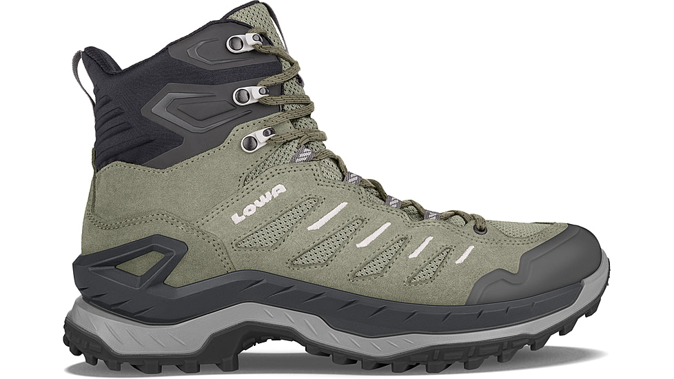 Lowa Innovo Mid Hiking Shoes - Mens, Seaweed/Grey, 11, 3113357403-SEWGRY-M110