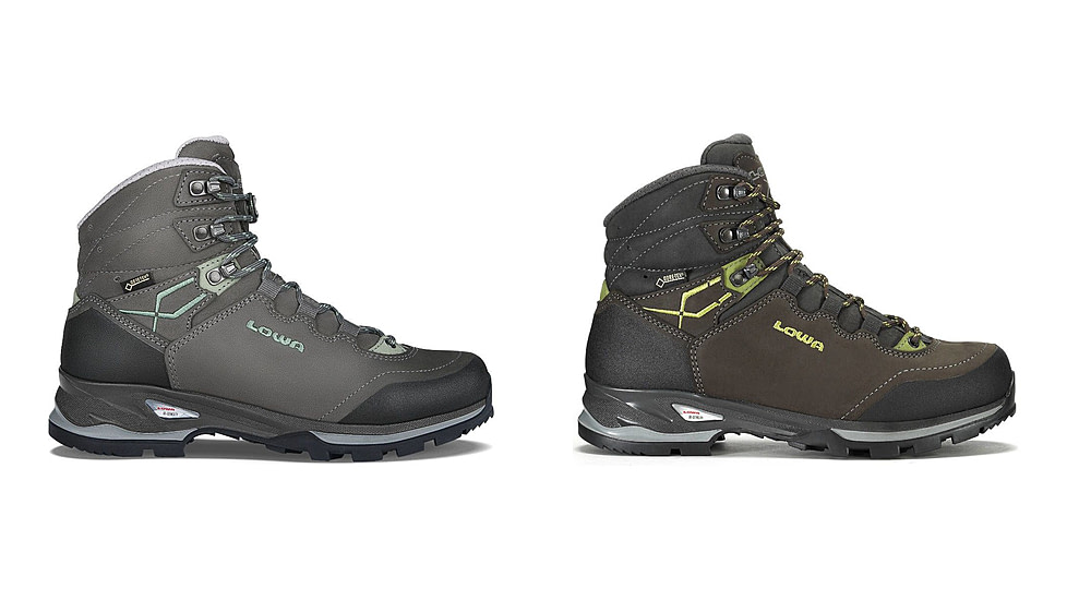 Lowa Lady Light GTX Hiking Boots - Women's, Graphite/Jade, Slate/Green