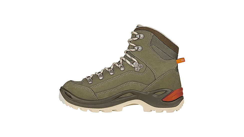Lowa Lowa Renegade GTX Mid Hiking Shoes - Womens, Grey Green/Panna, 10, 3209459629-GYGNPA-M-10