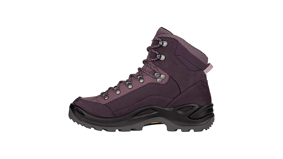 Lowa Lowa Renegade GTX Mid Hiking Shoes - Womens, Prune/Mauve, 6, 3209455534-PRNMVE-M-6
