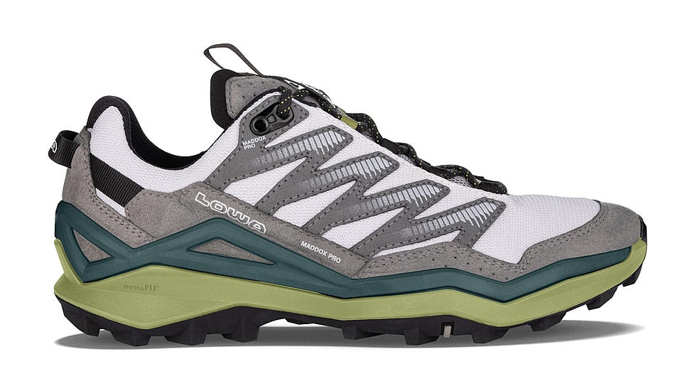 Lowa Maddox Pro Lo Hiking Shoes - Mens, Grey/Fern, 12, 197827042709