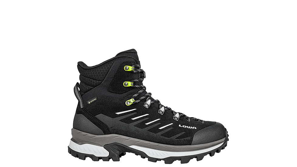 Lowa Randir GTX Mid Hiking Shoes - Mens, Black/Grey, 10, 2117709930-BLKGRY-M100