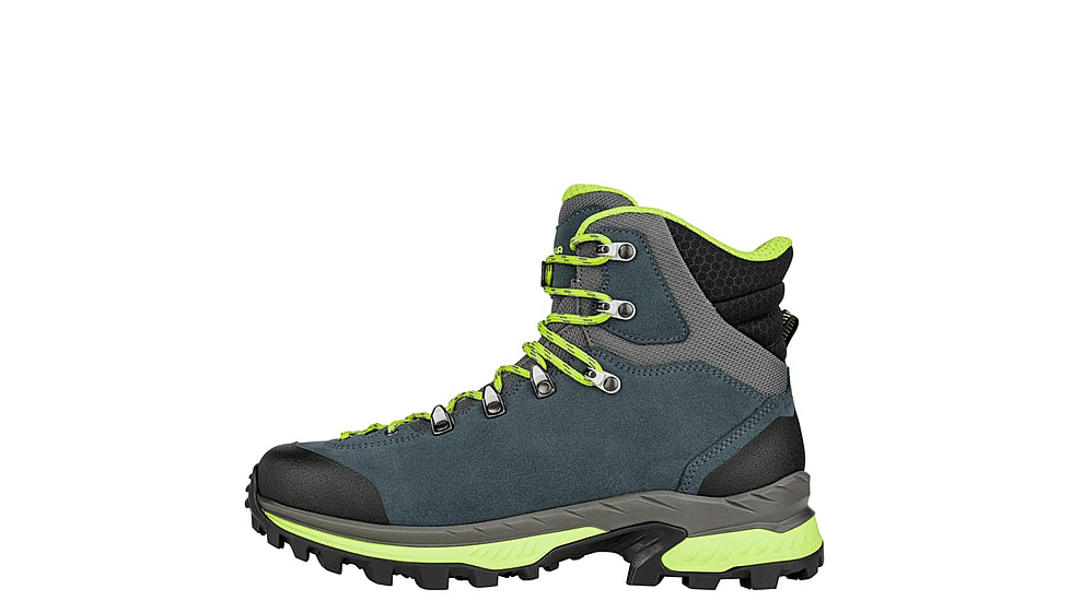 Lowa Randir GTX Mid Hiking Shoes - Mens, Blue/Lime, 8, 2117706003-BLULIM-M080