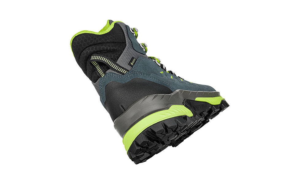 Lowa Randir GTX Mid Hiking Shoes - Mens, Blue/Lime, 8, 2117706003-BLULIM-M080