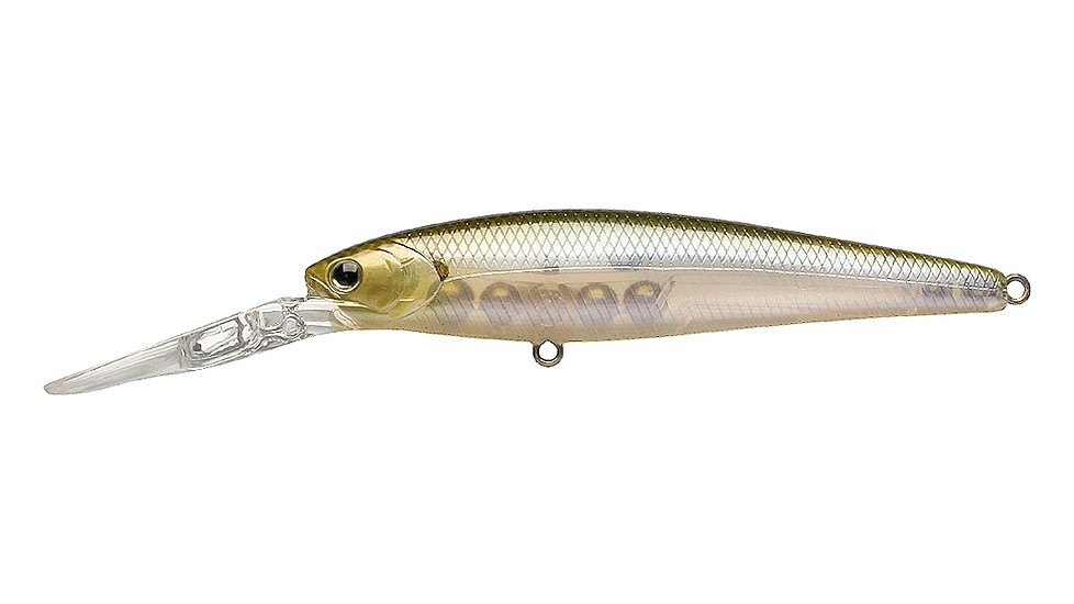 Lucky Craft Staysee 90Sp Version 2 Jerk Bait, Suspending, Ghost Minnow, 3 1/2in, 7/16oz, SS90SPV2-238GMN