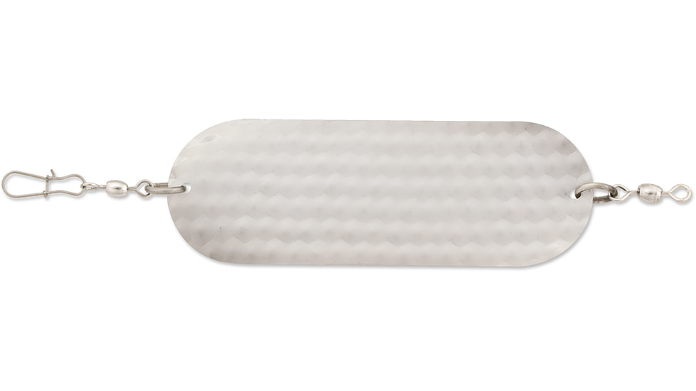 Luhr Jensen 3/0 Jensen Dodger, Hammered Chrome, 5100-030-0014