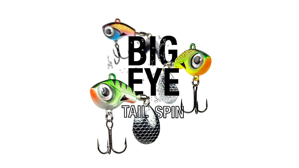 Lunkerhunt Big Eye Tail Spin Jig, Gilly, 1.3in &amp; 1/2 oz, BEJ308