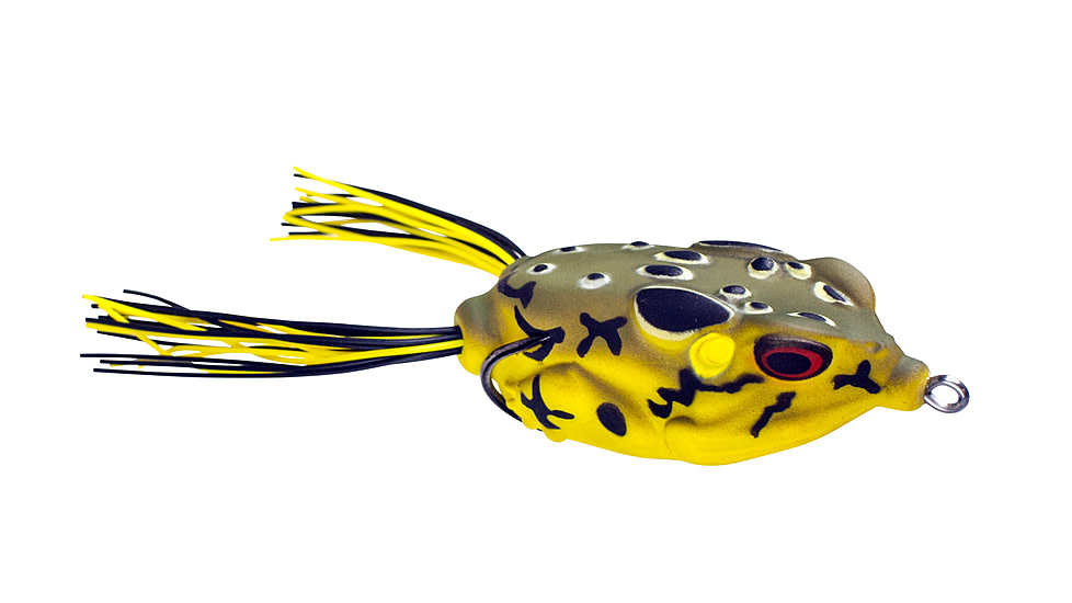 Lunkerhunt Compact Frog Bait Topwater, 1, 2.25in, Cane, CPTF04