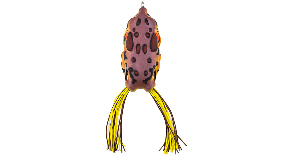 Lunkerhunt Compact Frog Bait Topwater, 1, 2.5in, Rusty, LCPTF03