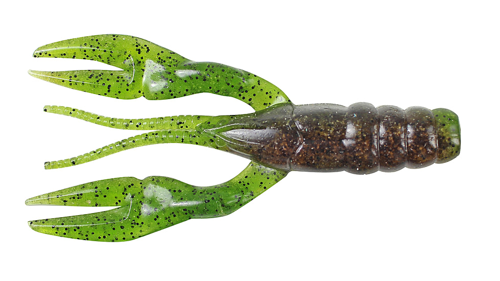 Lunkerhunt Descend Crawfish Bait Creature Bait, 6, 4.25in, Molt, CRWFSH3