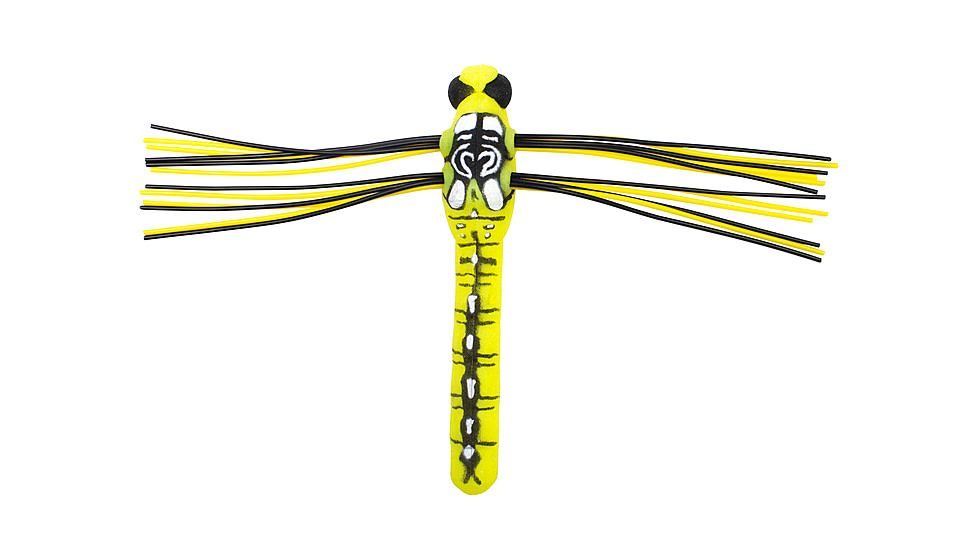 Lunkerhunt Dragonfly Bait Soft Bait, 1, 3in, Meadowhawk, DRGF03