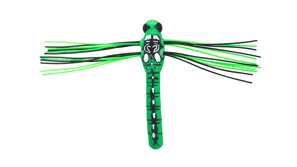 Lunkerhunt Dragonfly Bait Soft Bait, 1, 3in, Pondhawk, DRGF04