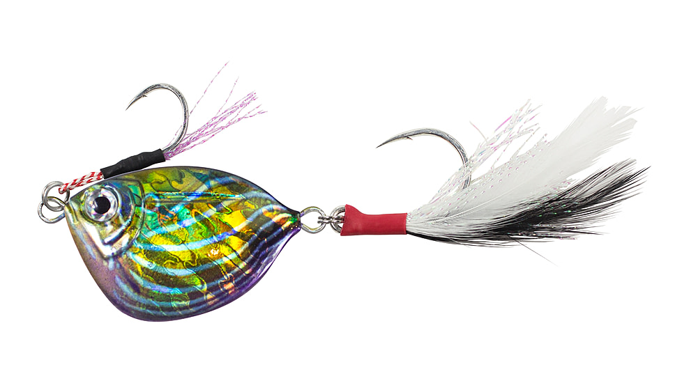Lunkerhunt Flutter Jig, Reef, 1.75in &amp; 2.13 oz, FLTJ101