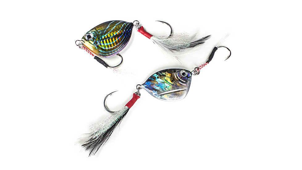Lunkerhunt Flutter Jig, Reef, 2in &amp; 2.88 oz, FLTJ201