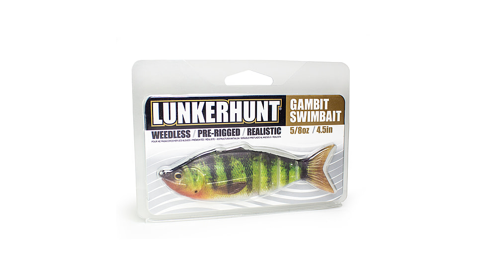 Lunkerhunt Gambit Swimbaits, 1, 4.5in, Jumbo, GS03