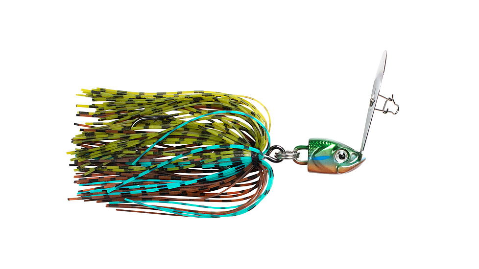 Lunkerhunt Impact Bully Blade Bait, Cabbage, 5/8 oz, IMBLB05