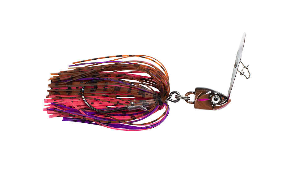 Lunkerhunt Impact Bully Blade Bait, Moss, 5/8 oz, IMBLB03