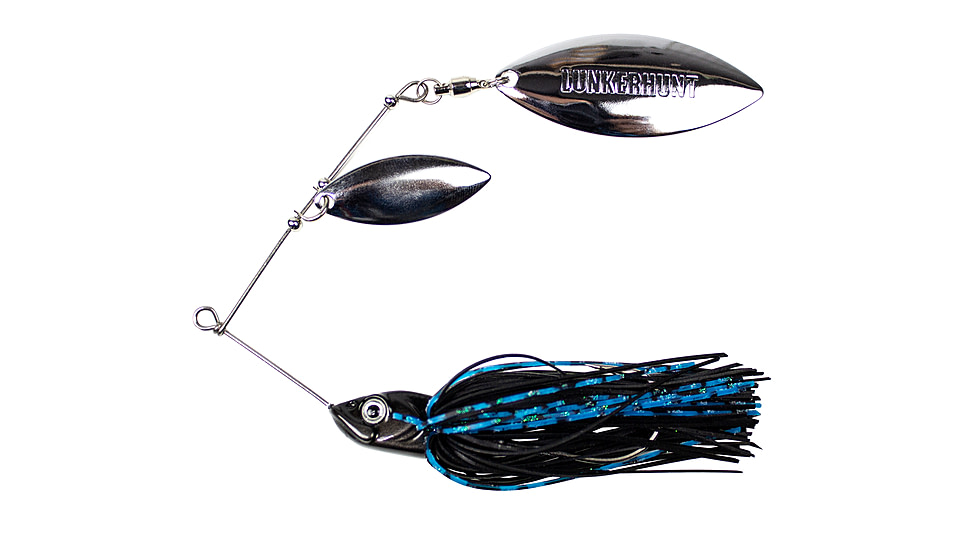 Lunkerhunt Impact Ignite Bait, Dark Knight, 1/2 oz, IMSBW06