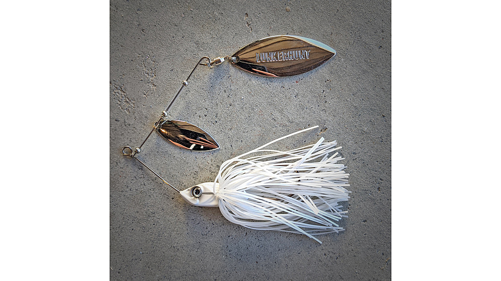 Lunkerhunt Impact Ignite Bait, Ghost, 1/2 oz, IMSBW07