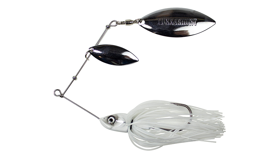 Lunkerhunt Impact Ignite Bait, Ghost, 1/2 oz, IMSBW07