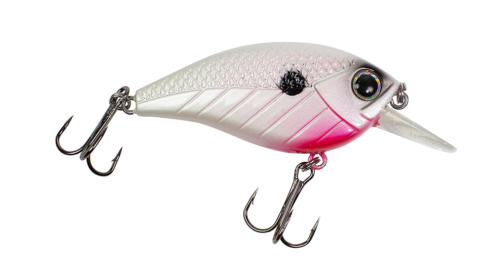 Lunkerhunt Impact Jolt 2.5F Bait, Bone White, 2.25in &amp; 1/3 oz, IMFSQ07