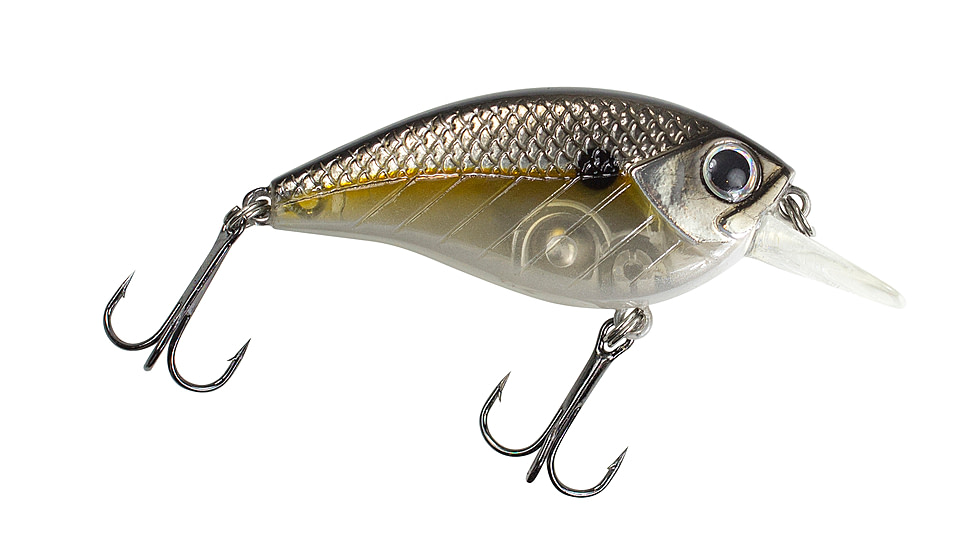 Lunkerhunt Impact Jolt 2.5F Bait, Silver Side, 2.25in &amp; 1/3 oz, IMFSQ02