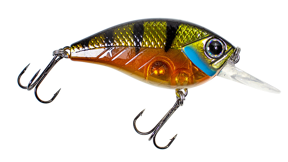 Lunkerhunt Impact Jolt 8F Deep Diving Crankbait, Green Back, 2.25in &amp; 3/8 oz, IJOLT04